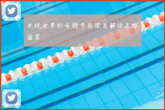 央视世界杯专题节目深度解读足球盛宴