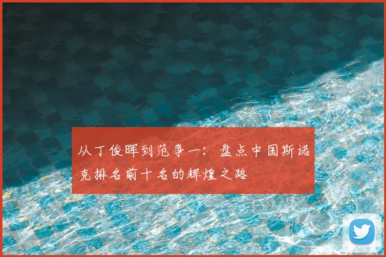 从丁俊晖到范争一：盘点中国斯诺克排名前十名的辉煌之路